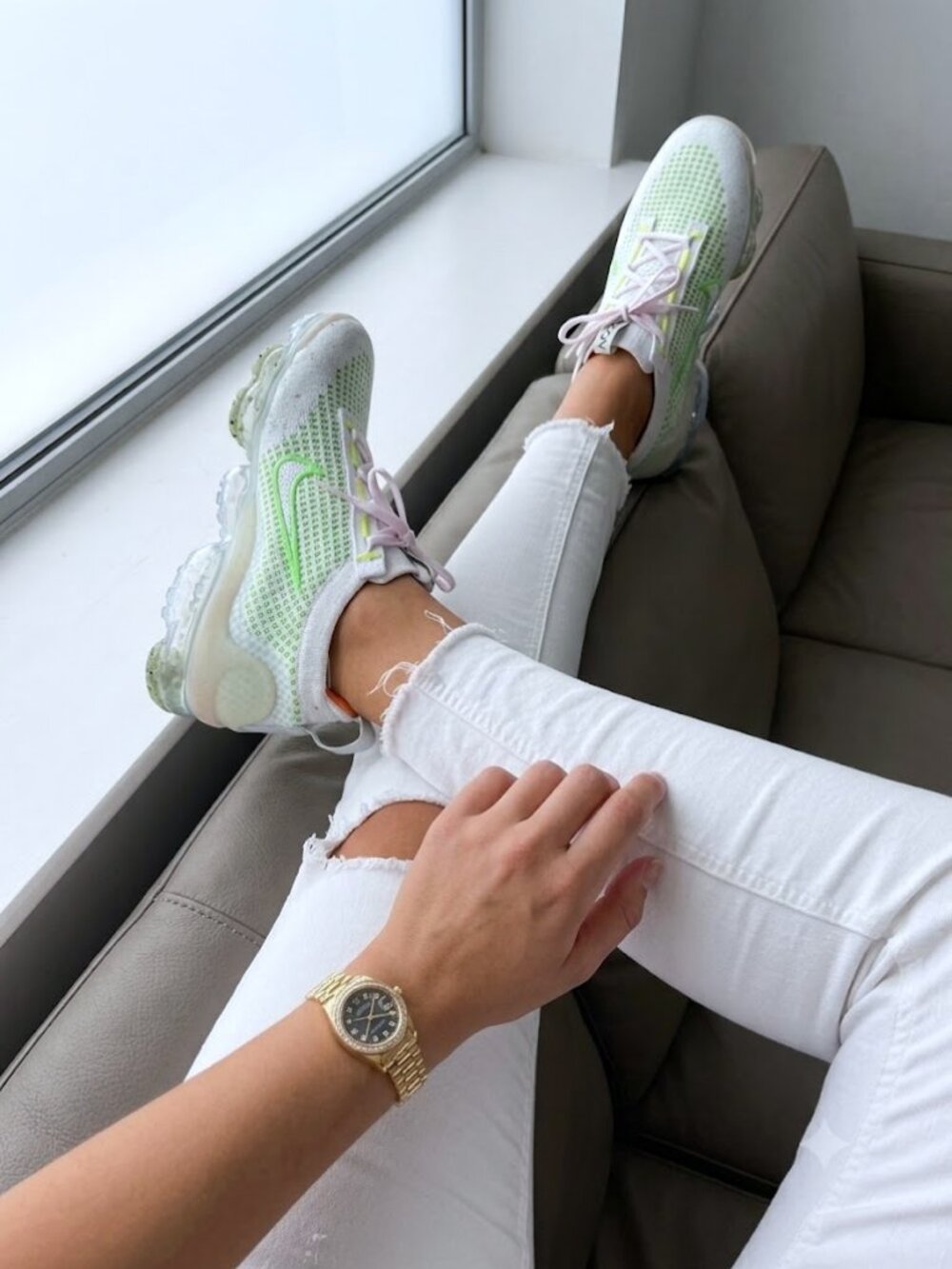 Nike Air VaporMax 2021 Flyknit Next Nature Women's Shoes Size 6
